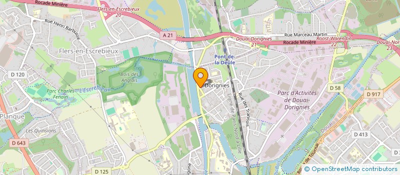 localisation de l'entreprise INAYA SARL  DOUAI