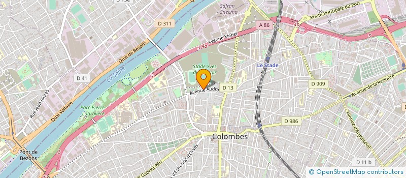 localisation de l'entreprise INAYA SERVICES  COLOMBES