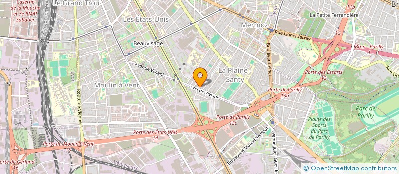 localisation de l'entreprise INAZUMA  SAINT-CLAIR-DU-RHONE