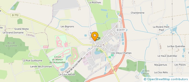 localisation de l'entreprise INBAPA  LOHEAC