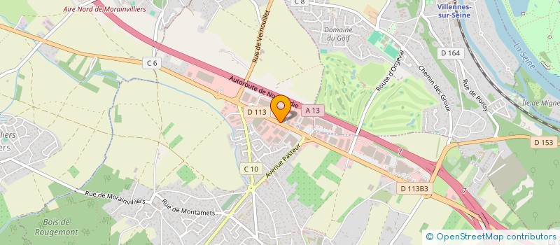 localisation de l'entreprise INBOX LOC à ORGEVAL