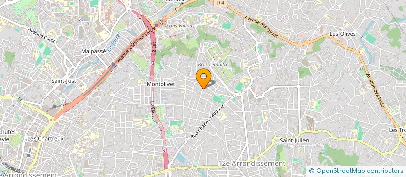 localisation de l'entreprise INBRILA à MARSEILLE