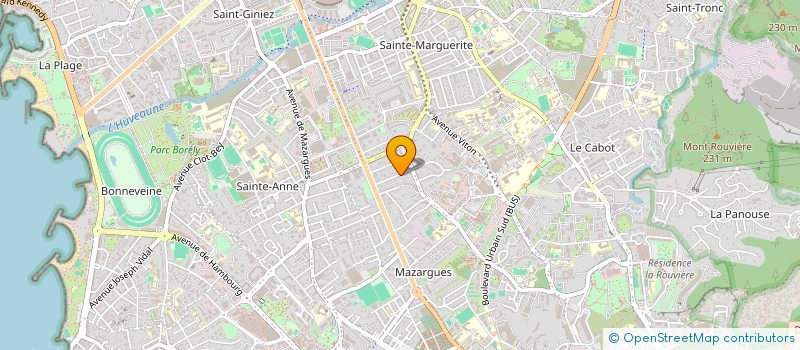 localisation de l'entreprise INC à MARSEILLE