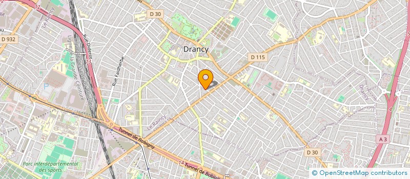 localisation de l'entreprise INC RENOVATION à DRANCY