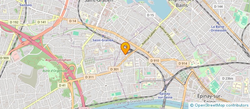localisation de l'entreprise INCA à EPINAY SUR SEINE