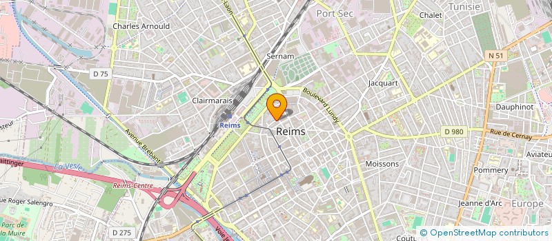 localisation de l'entreprise INCA VENTURE CAPITAL à REIMS