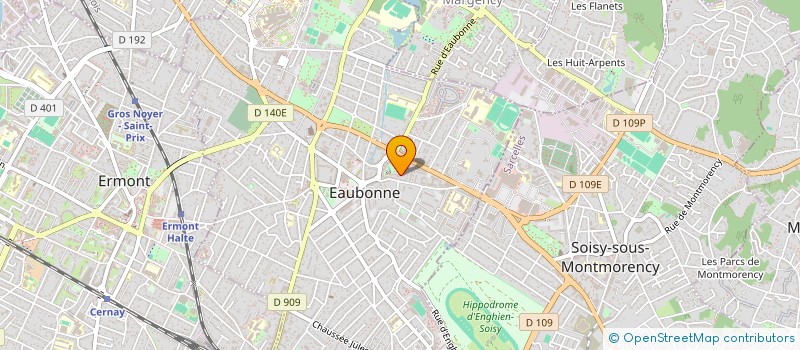 localisation de l'entreprise INCAERO à EAUBONNE