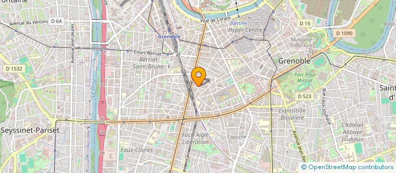 localisation de l'entreprise INCAL PRODUCT  GRENOBLE