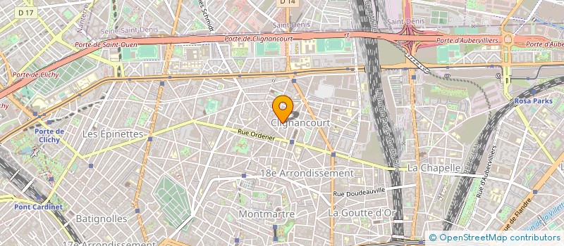 localisation de l'entreprise INCAM TECHNIC à PARIS