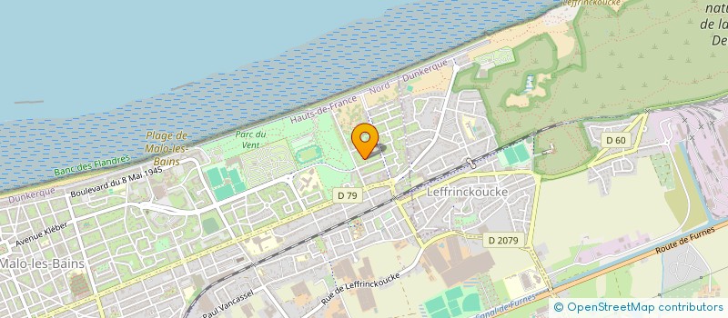 localisation de l'entreprise INCANAMA à DUNKERQUE