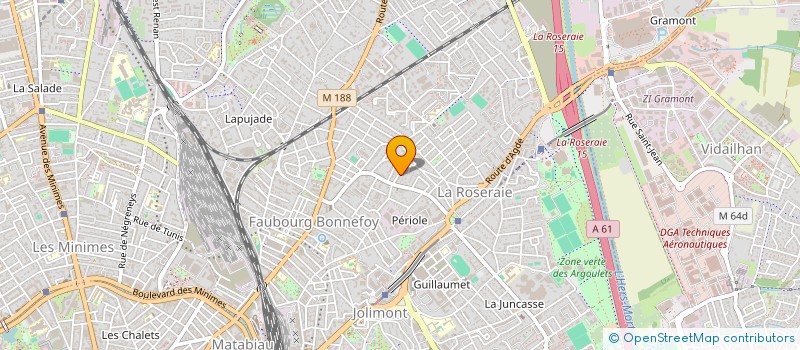 localisation de l'entreprise INCANDESCENTE COMPAGNIE à TOULOUSE