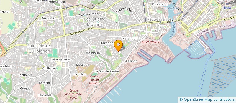 localisation de l'entreprise INCANTU DI MAJU  BREST