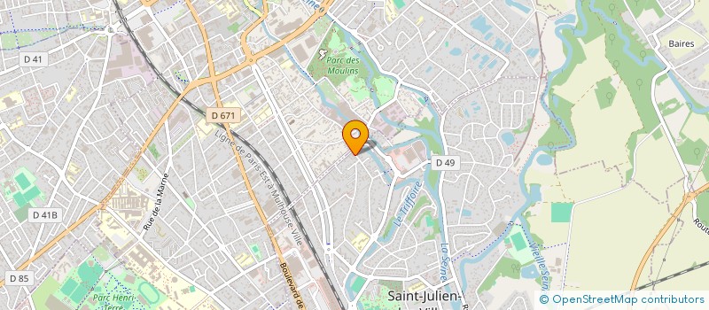 localisation de l'entreprise INCARNE QUI TU ES à SAINT-JULIEN-LES-VILLAS