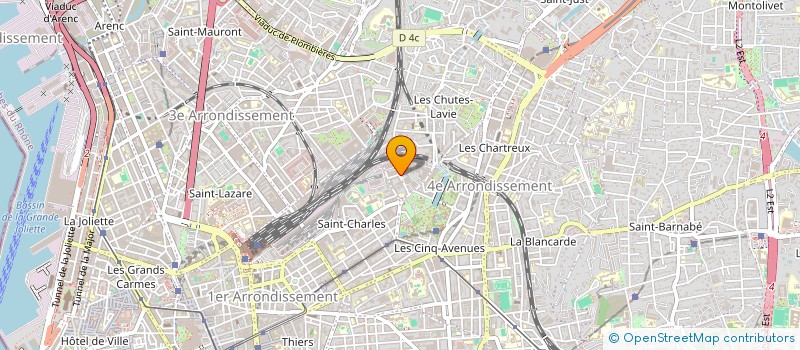 localisation de l'entreprise INCATASCIATO & ORTIZ ROMERO  MARSEILLE