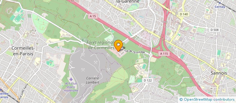 localisation de l'entreprise INCE CONSTRUCTION à FRANCONVILLE
