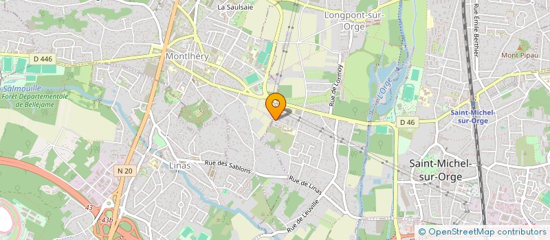 localisation de l'entreprise INCE SHUTTLE à LONGPONT-SUR-ORGE