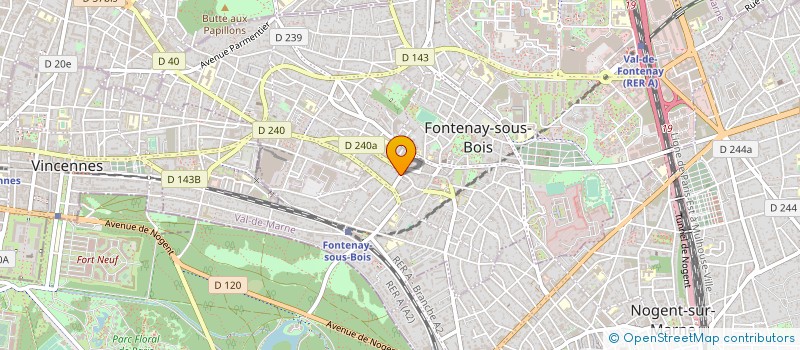 localisation de l'entreprise INCENDIE FILMS à PARIS