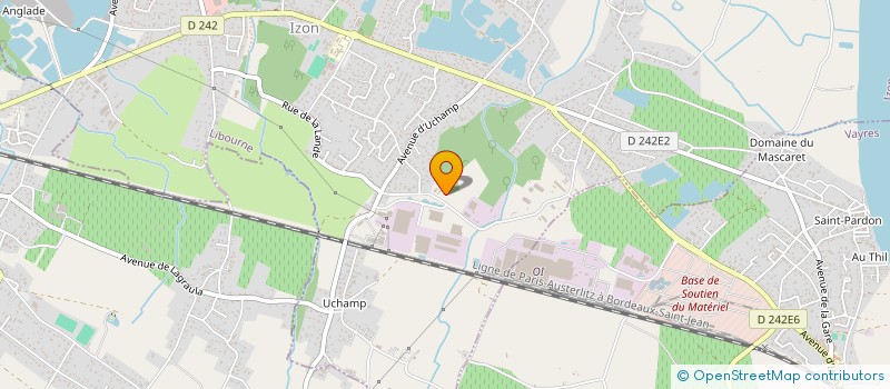 localisation de l'entreprise INCENDIE SERVICES  IZON