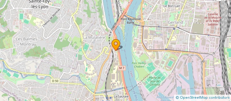 localisation de l'entreprise INCENSUM  LA MULATIERE