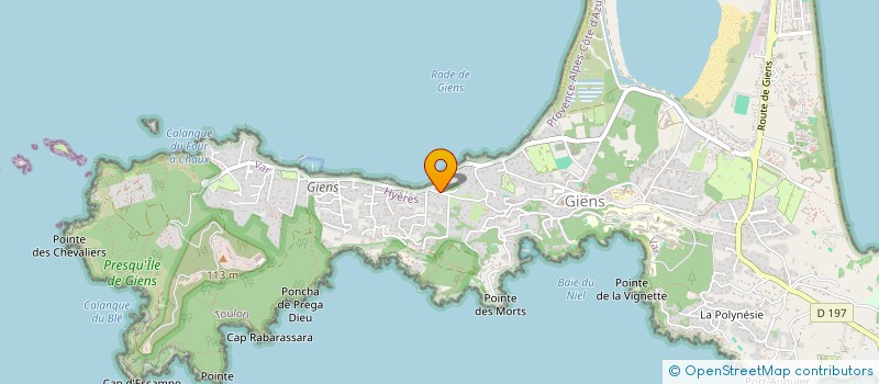 localisation de l'entreprise INCENTIVE-JET.COM à HYERES