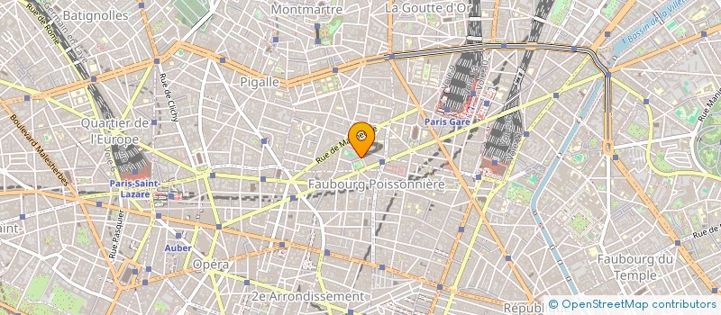 localisation de l'entreprise INCENTIVES GROUPES LOISIRS TRAVEL  PARIS