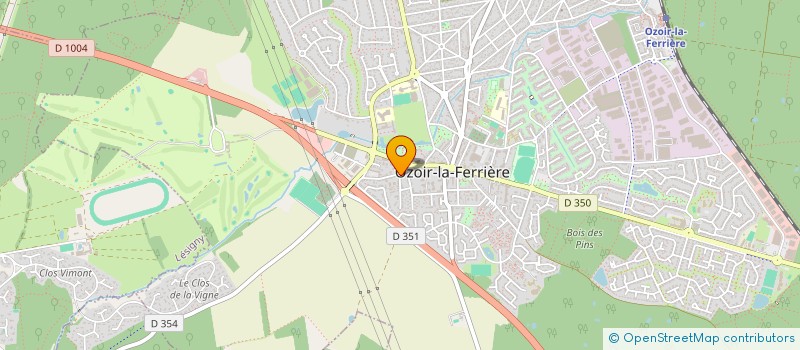 localisation de l'entreprise INCEPTION ART & DESIGN  OZOIR-LA-FERRIERE