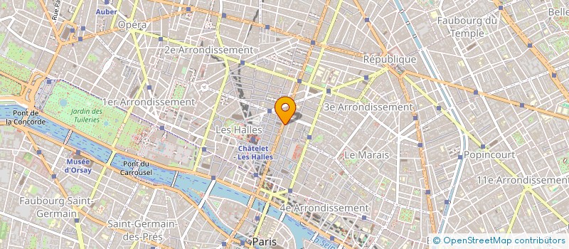 localisation de l'entreprise INCEPTION HOLDINGS  PARIS 3