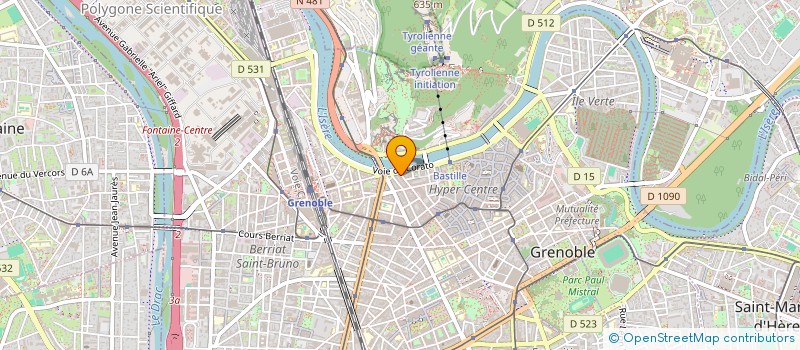 localisation de l'entreprise INCEPTIVE à GRENOBLE