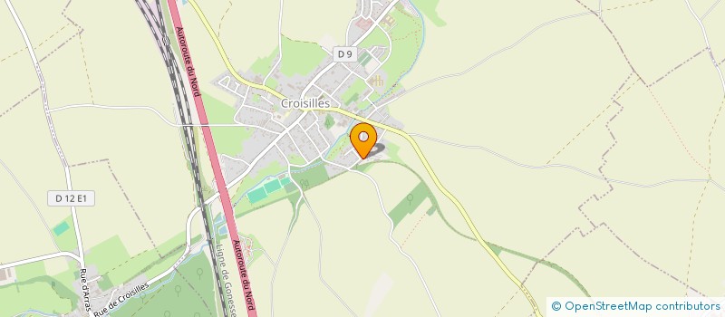 localisation de l'entreprise INCEPTO  ECOUST-SAINT-MEIN