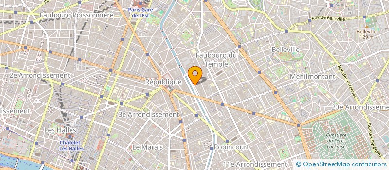localisation de l'entreprise INCH DEV  PARIS