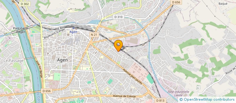 localisation de l'entreprise INCHA  TOULOUSE