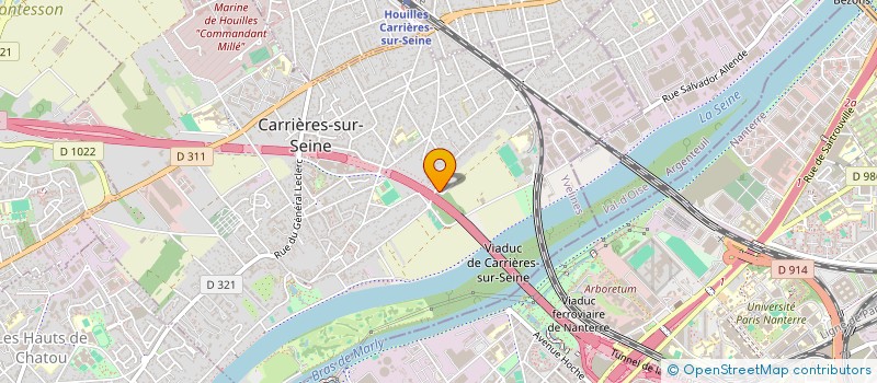 localisation de l'entreprise INCHTOWN SEPPUKU  CARRIERES-SUR-SEINE