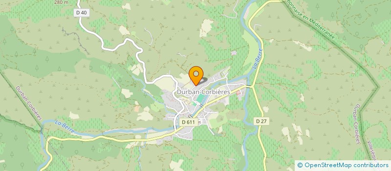 localisation de l'entreprise INCI OM SARL  DURBAN-CORBIERES