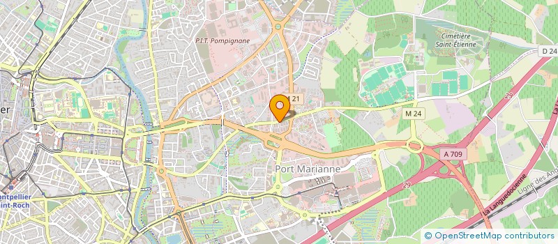 localisation de l'entreprise INCIDENCES à MONTPELLIER