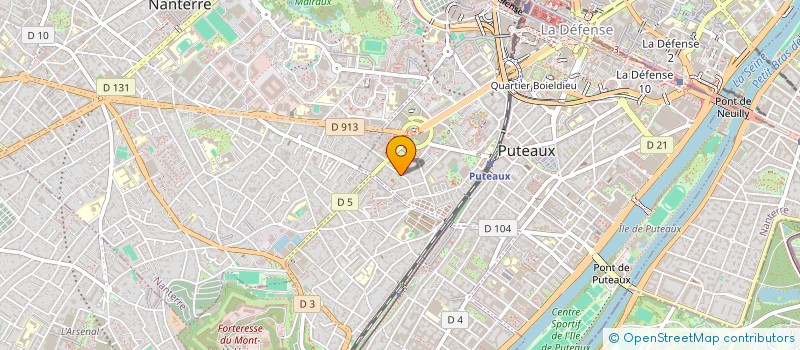 localisation de l'entreprise INCIPIO  PUTEAUX