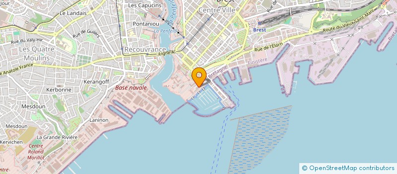 localisation de l'entreprise INCIPIT à BREST