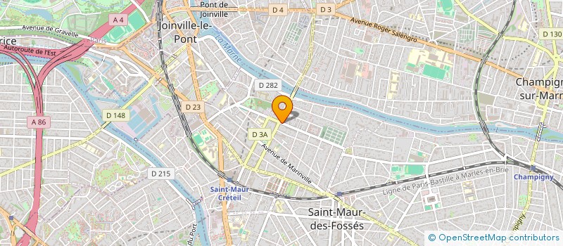 localisation de l'entreprise INCIPIT IMPRO à SAINT-MAUR-DES-FOSSES