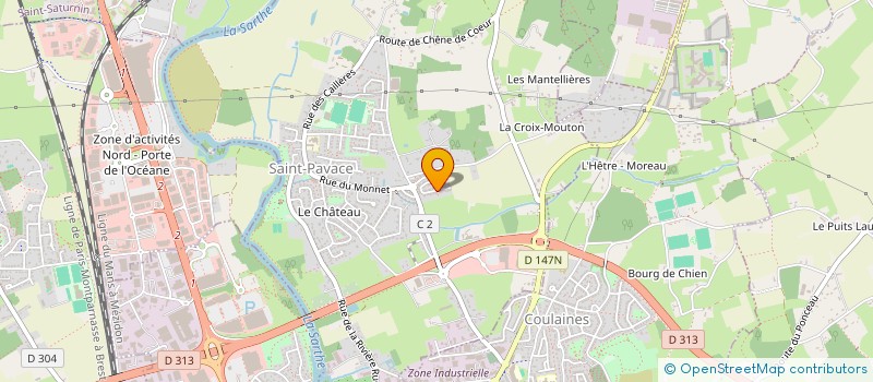 localisation de l'entreprise INCIRRATA à SAINT-PAVACE