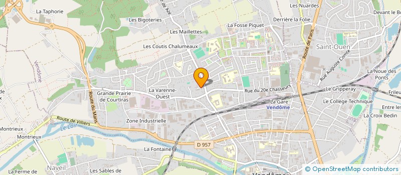 localisation de l'entreprise INCISAL à VENDOME