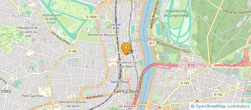 localisation de l'entreprise INCISIV à SAINT-CLOUD