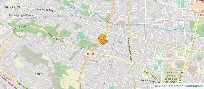 localisation de l'entreprise INCISIVE à PAU