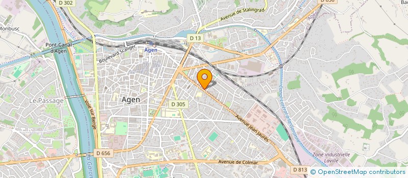 localisation de l'entreprise INCITUS  AGEN