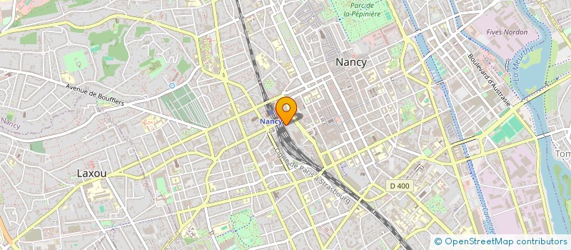 localisation de l'entreprise INCITYZ SERVICES  NANCY