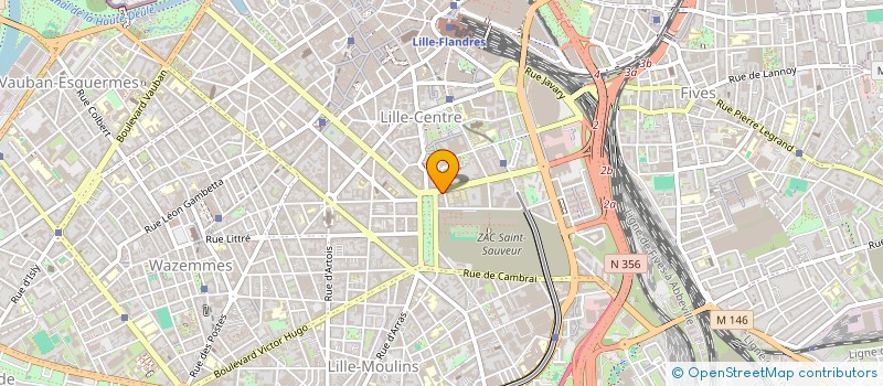localisation de l'entreprise INCLAS à LILLE