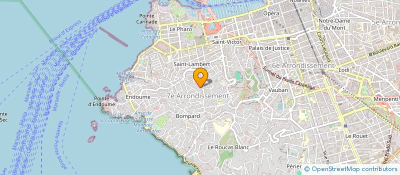 localisation de l'entreprise INCLASSABLE  MARSEILLE