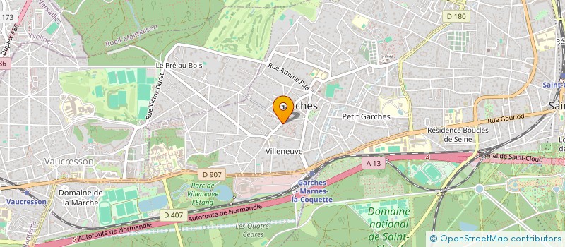 localisation de l'entreprise INCLINAISON à MALAKOFF