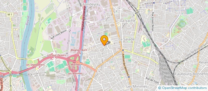 localisation de l'entreprise INCLU&SENS à TOULOUSE