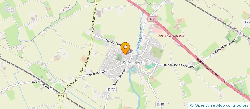 localisation de l'entreprise INCLUSIA à STEENWERCK
