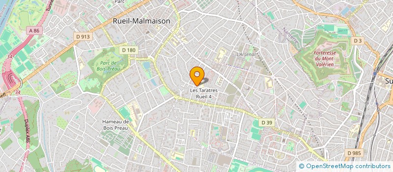 localisation de l'entreprise INCLUSIF à RUEIL-MALMAISON
