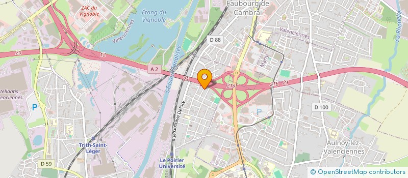 localisation de l'entreprise INCLUSIVE ADVENTURES  TRITH-SAINT-LEGER